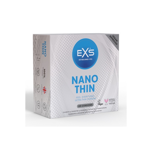 Préservatifs fins NANO THIN x48