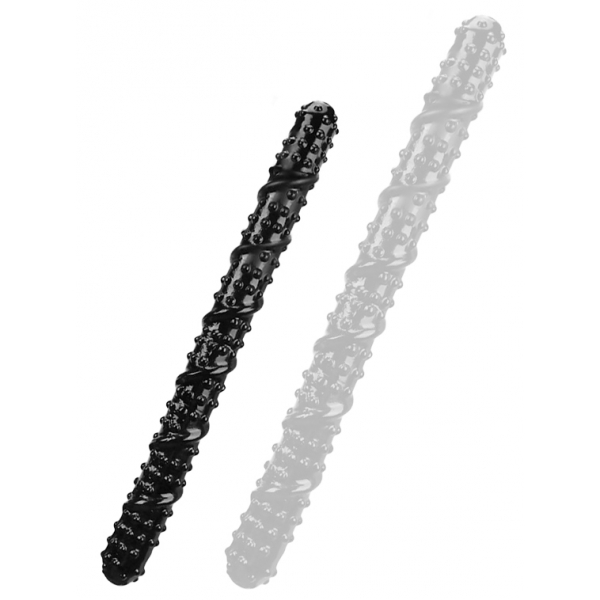 Dildo duplo Super Textur S 52 x 3,5cm