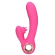 Vibro Coniglio Lingua Sfarfallante 19 cm Rosa