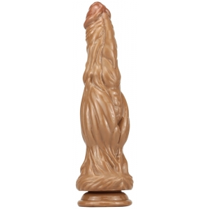 ToppedMonster Dildo Monster Ash 24 x 6,5 cm Castanho claro