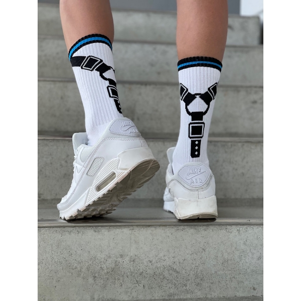 Chaussettes blanches HARNIS Addiction