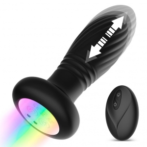 INTOYOU Tainy vibrating push plug 11 x 3.5cm