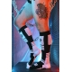 Hypnotix High Socks Black-White