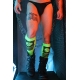 Chaussettes hautes Hypnotix Noir-Vert neon