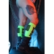 Chaussettes hautes Hypnotix Noir-Vert neon