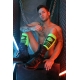 Chaussettes hautes HYPNOTIX Breedwell Noir-Vert neon