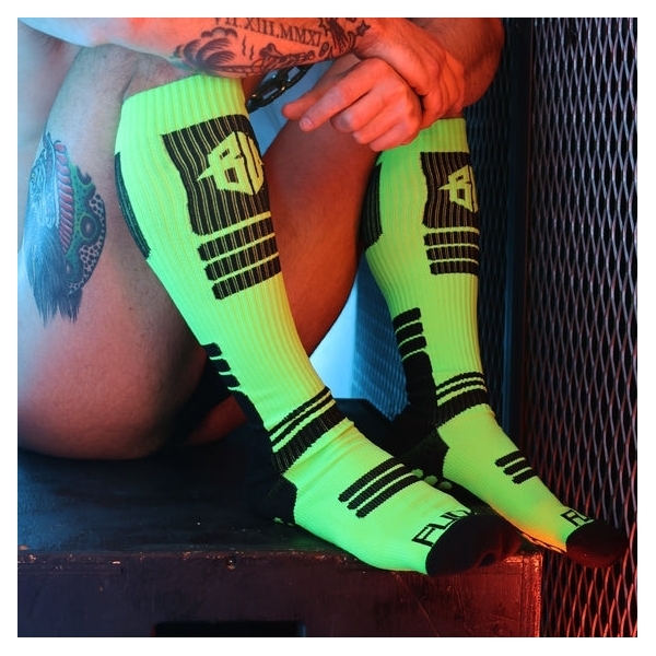 Hohe Socken Hypnotix Schwarz-Neongrün