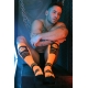 Hypnotix high socks Black-Orange