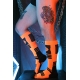 Hohe Socken Hypnotix Schwarz-Orange