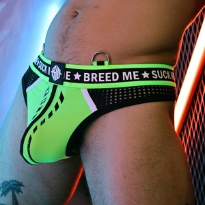 Breedwell Snax thong Neon Green