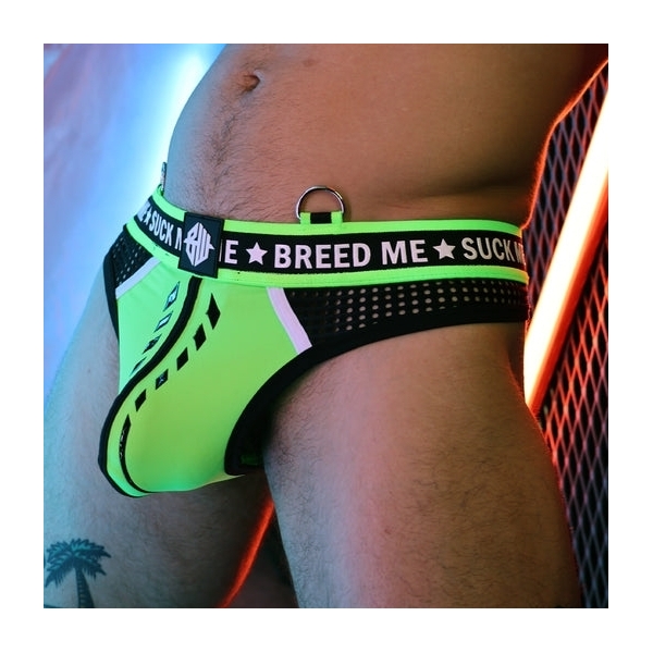 Thong Snax neon green