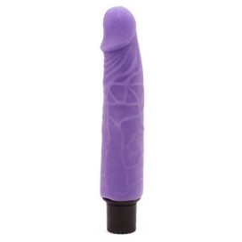 Vibrant Realistic Cock Dildo 17.5 x 4 cm Purple