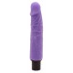 Dildo realistico vibrante del cazzo 17,5 x 4 cm viola