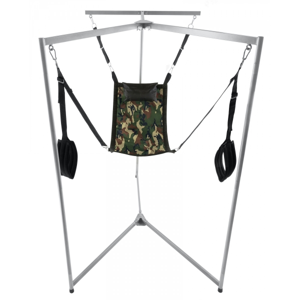 Sling Kit Fabric Rectangle Camouflage Grey Frame