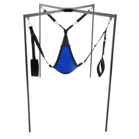 Kit Sling Tissu Triangle Bleu Armature MenSteel