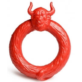 Cockring Beestmodus Rood