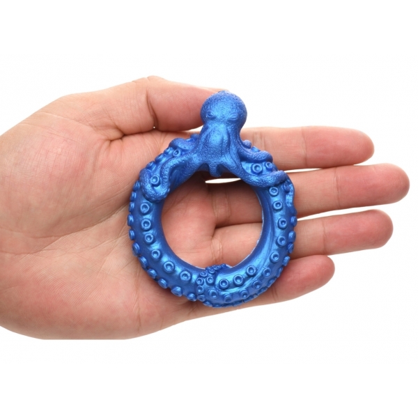 Cockring Poseidon's Octo-Ring Blau