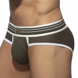 Addicted Double Trouble Khaki briefs