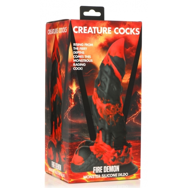 Consolador Fire Demon 17 x 5.3cm