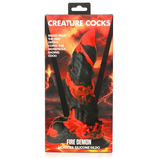 Consolador Fire Demon 17 x 5.3cm