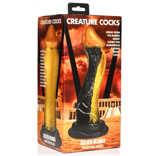 Dildo Golden Mamba 20 x 6cm