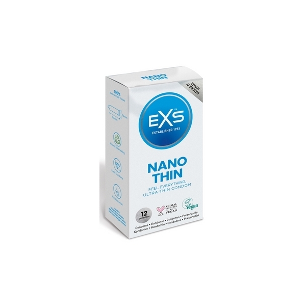 Préservatifs fins Nano Thin x12