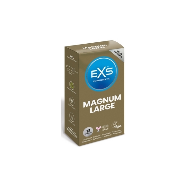 Préservatifs Grande Taille Magnum x12