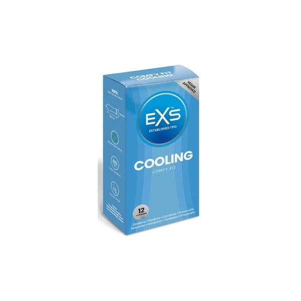 Preservativos efecto frío Cooling x12