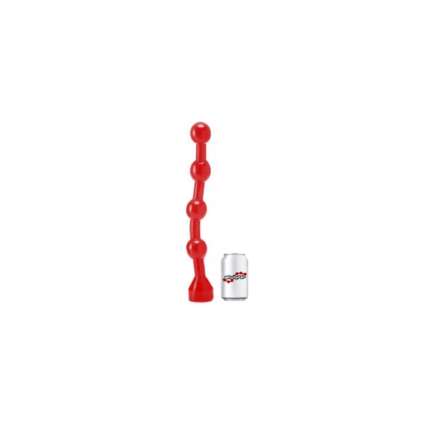 Boules anales CONCOLY 42 x 5.5 cm Rouge