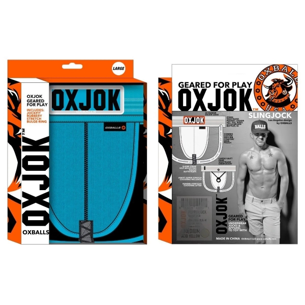 Jarretel Oxjok Slingjock Blauw