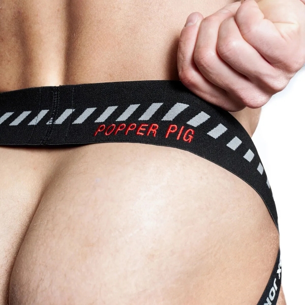 Jockstrap Oxjok Popperjock Black