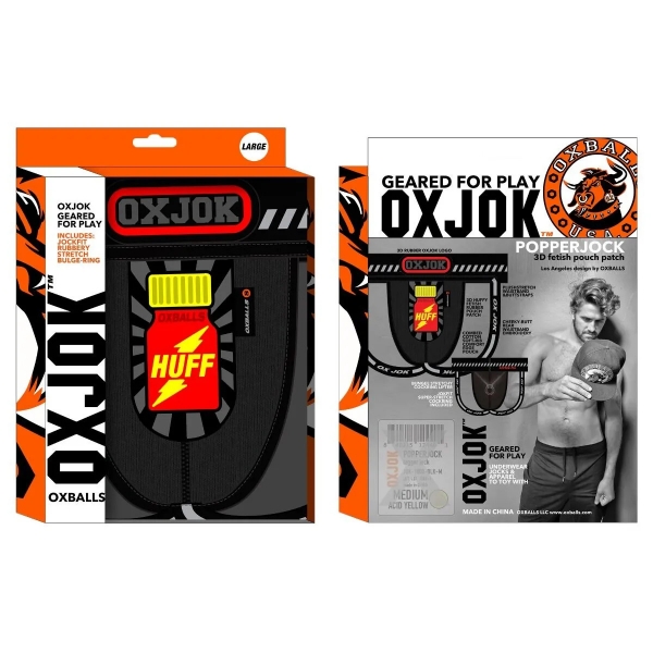 Jockstrap Oxjok Popperjock Black