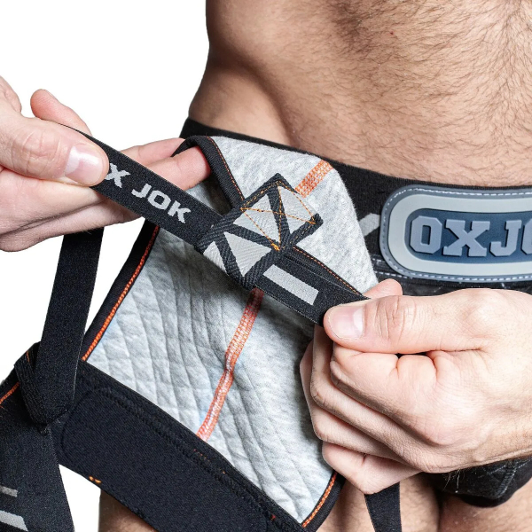 Jockstrap Oxjok Packer Grau