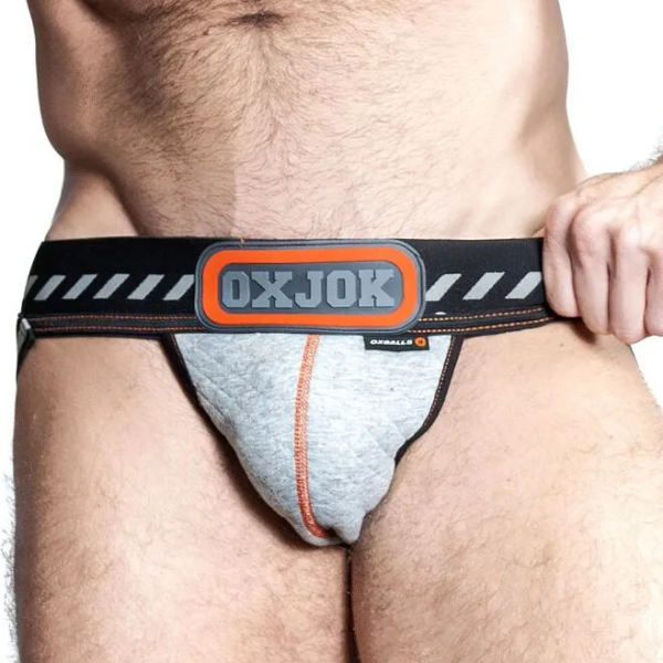 Jockstrap Oxjok Packer Grijs