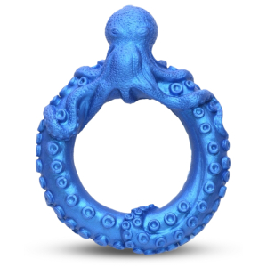 Creature Cocks Cockring POSEIDON'S OCTO-RING Bleu