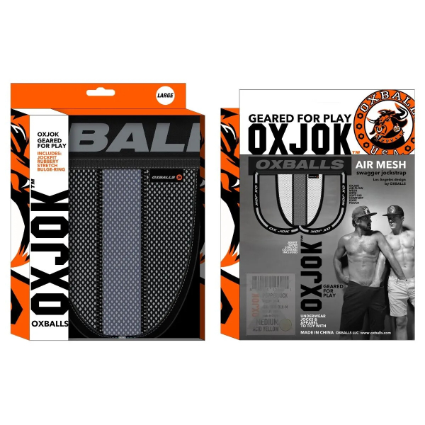 Jockstrap Oxjok Airmesh Black