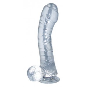 NMC Luie Transparante Jelly Dildo 13 x 3.5cm