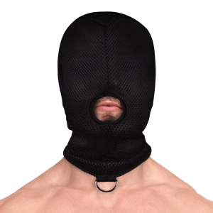 Ouch! Balaclava Sm D-Ring One Hole