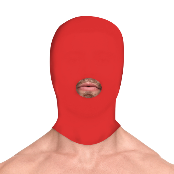 Submission Mask Hood Red