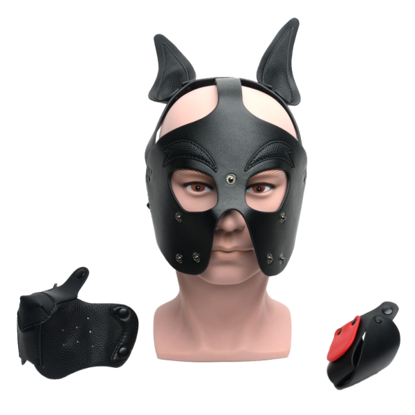 Puppy-Maske 665 Schwarz