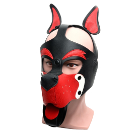 Puppy 665 Masker Rood en Wit