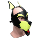 Maske Puppy 665 Gelb/Grün