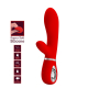 Vibro Rabbit Thomas 11 x 3.8cm Rouge