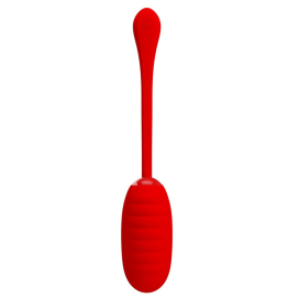 Kirk Vibrating Egg 8 x 3.5cm Red