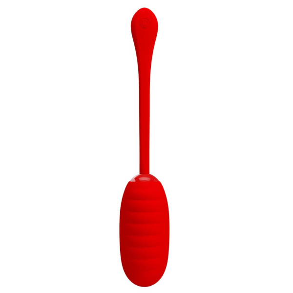 Kirk Huevo Vibrador 8 x 3,5cm Rojo