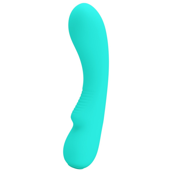 Vibrating Prostate Stimulator Matt 15 x 4cm Turquoise