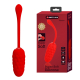 Marina Huevo Vibrador 8 x 3,3cm Rojo