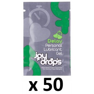 Joy Drops Verzögernde Schmiermittel-Pads 5mL x50