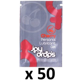 Joy Drops Cherry Flavor Lubricant Dosettes 5mL x50
