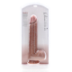 Dildo Extra Longo 29 x 7cm Castanho